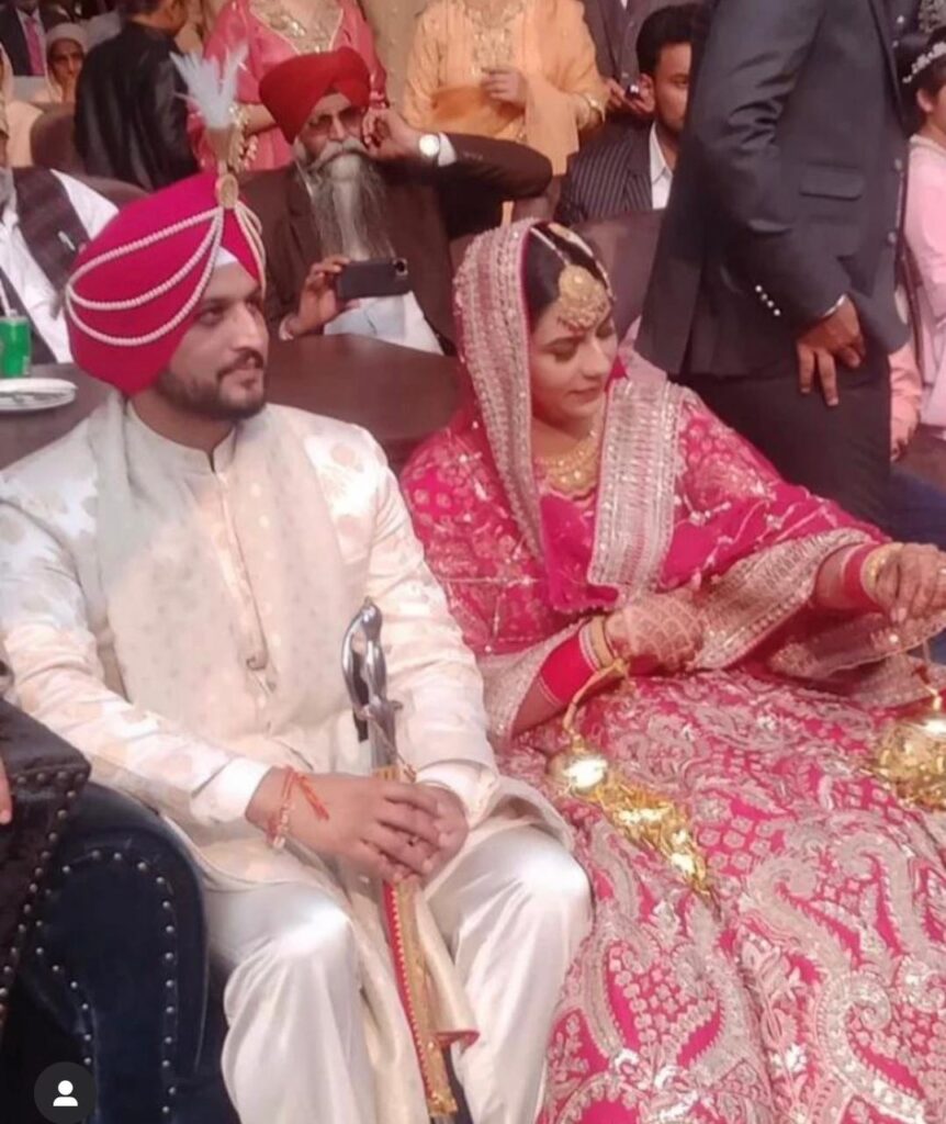 Gurnam Bhullar Marriage Pictures viral