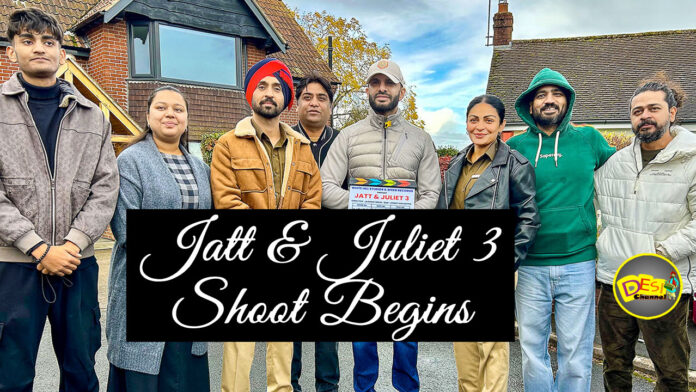 jatt-juliet-3-Shoot-Begins-DIljit-Dosanjh-Neeru-Bajwa