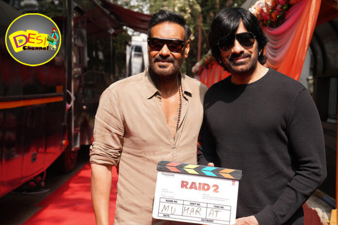 Raid 2 Shoot Begins Ajay Devgn & Ravi Teja